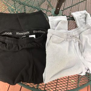 Men’s Sweatpants Large Two pair